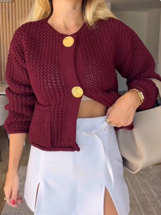 Beautifully Balanced Cardigan with Timeless Character