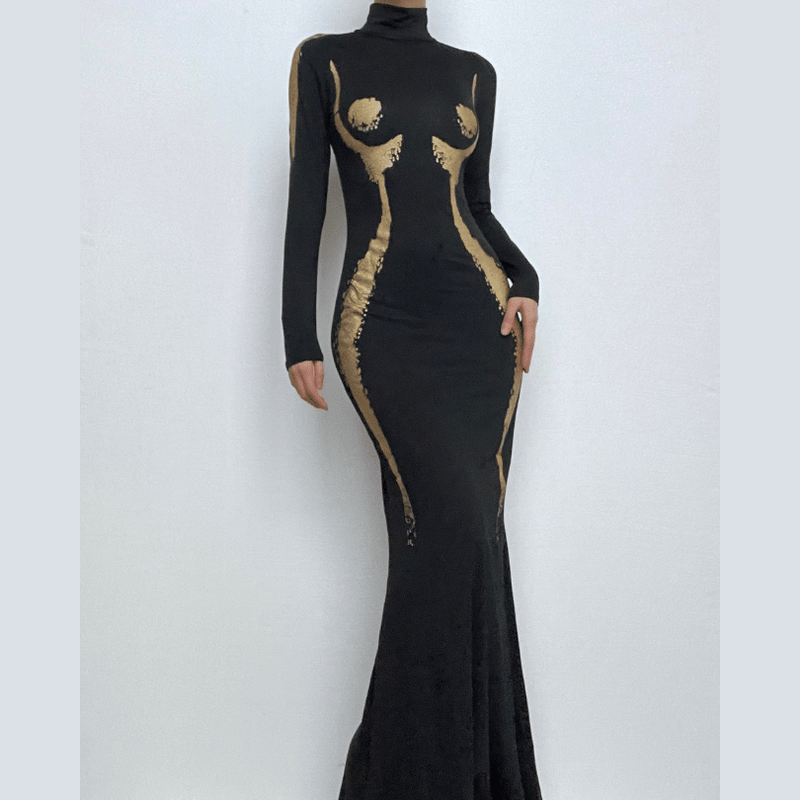 Vintage Inspired Dress with a Contemporary Edge