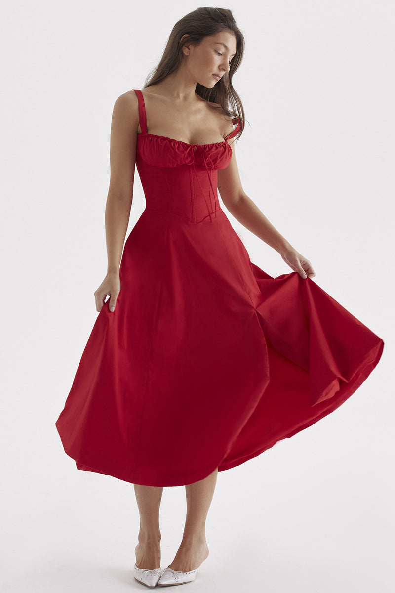 A Vintage Style Dress with Delicate Timeless Details