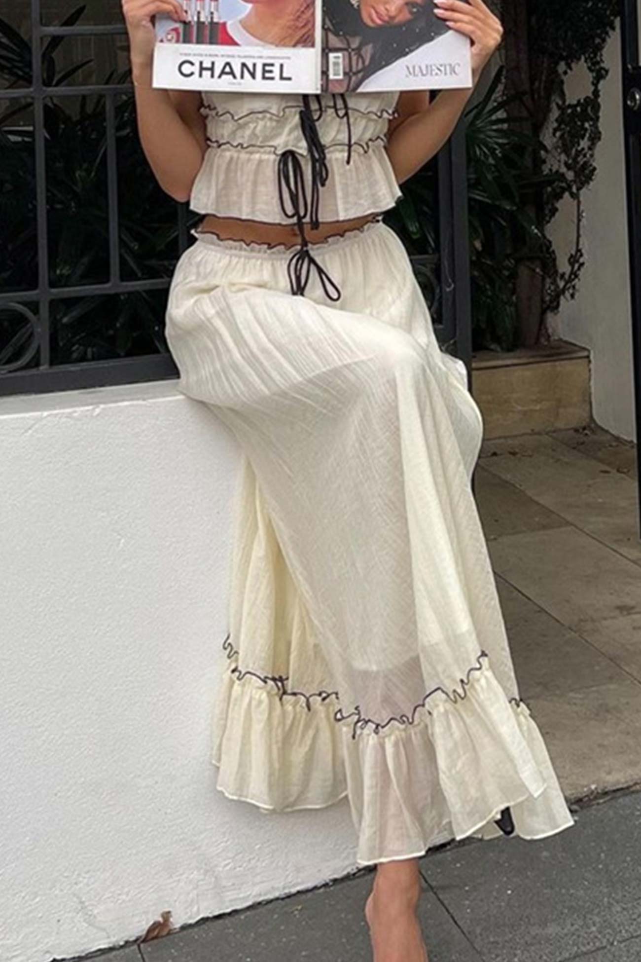 A Vintage Style Garment with Delicate Timeless Details