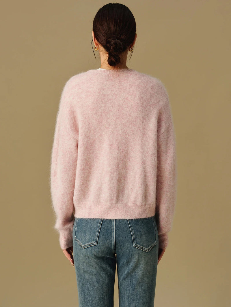 A Vintage Style Cardigan with Delicate Timeless Details