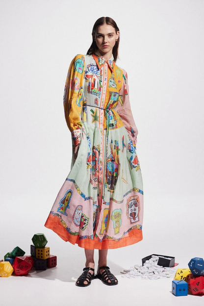 Classic Vintage Dress with a Flattering Fit