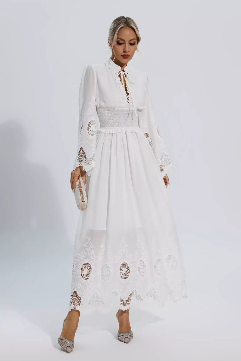 A Vintage Style Dress with Delicate Timeless Details