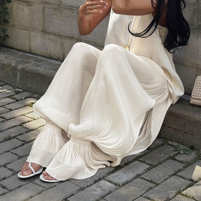 A Vintage Style Pants with Delicate Timeless Details