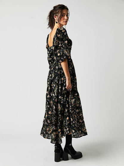 A Vintage Style Dress with Delicate Timeless Details
