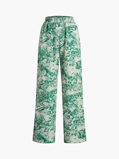 Well Tailored Pants with a Graceful Silhouette