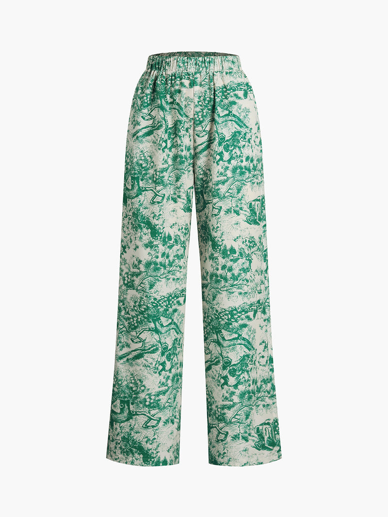 Well Tailored Pants with a Graceful Silhouette