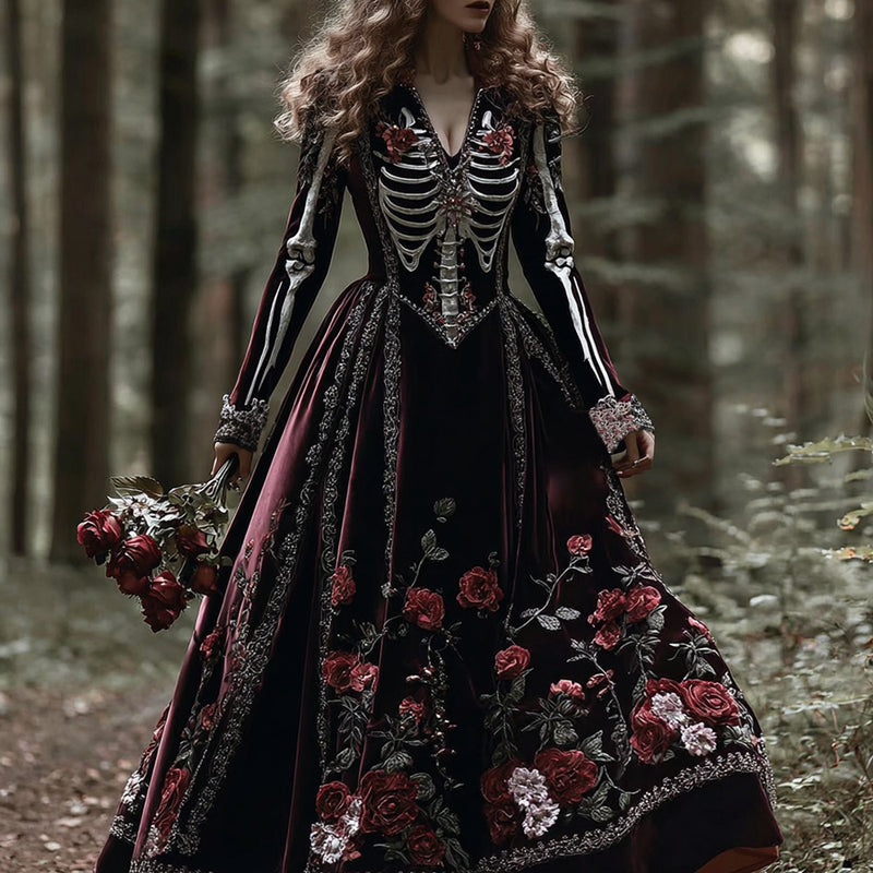 A Vintage Style Dress with Delicate Timeless Details