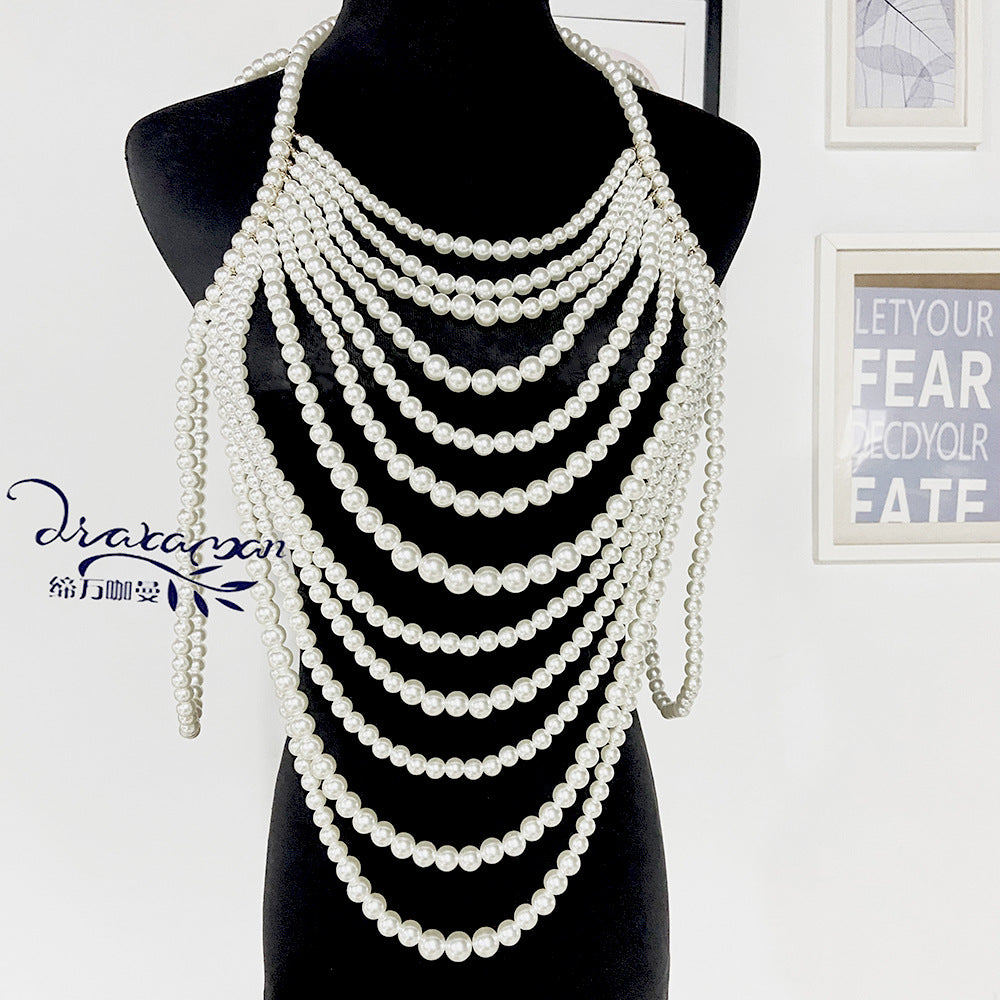 Beautiful Pearl Chain with Unique Style