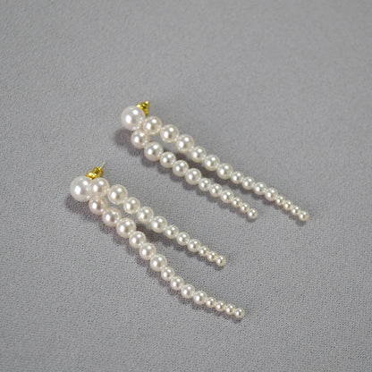 Delicate Artisan Pearl Earring