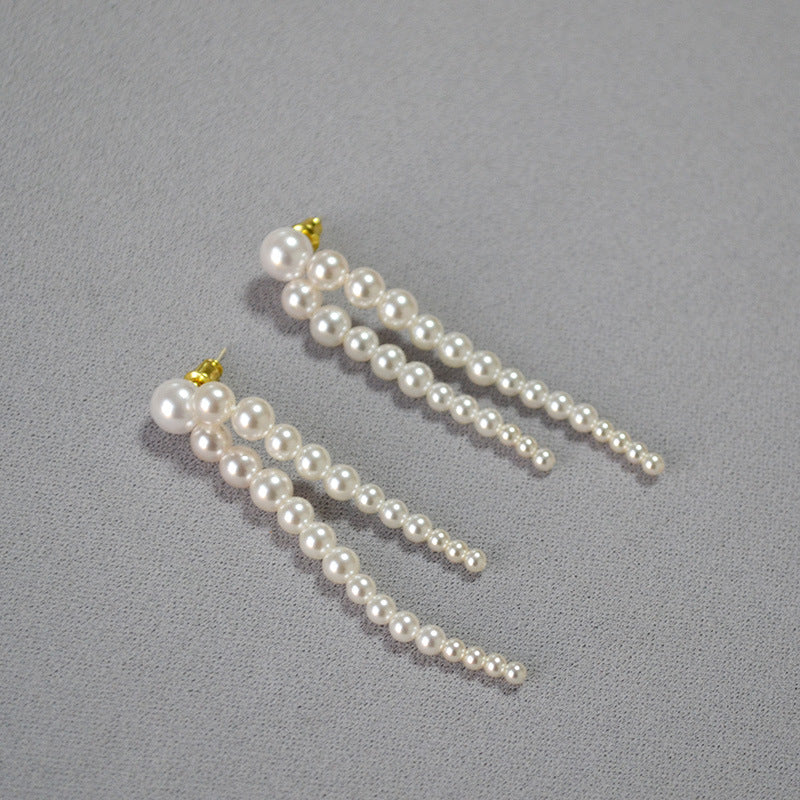 Delicate Artisan Pearl Earring