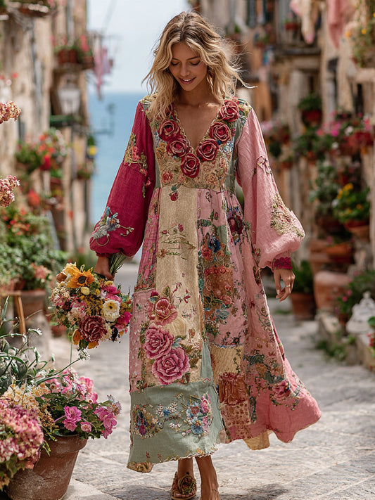 Classic Vintage Dress with a Flattering Fit
