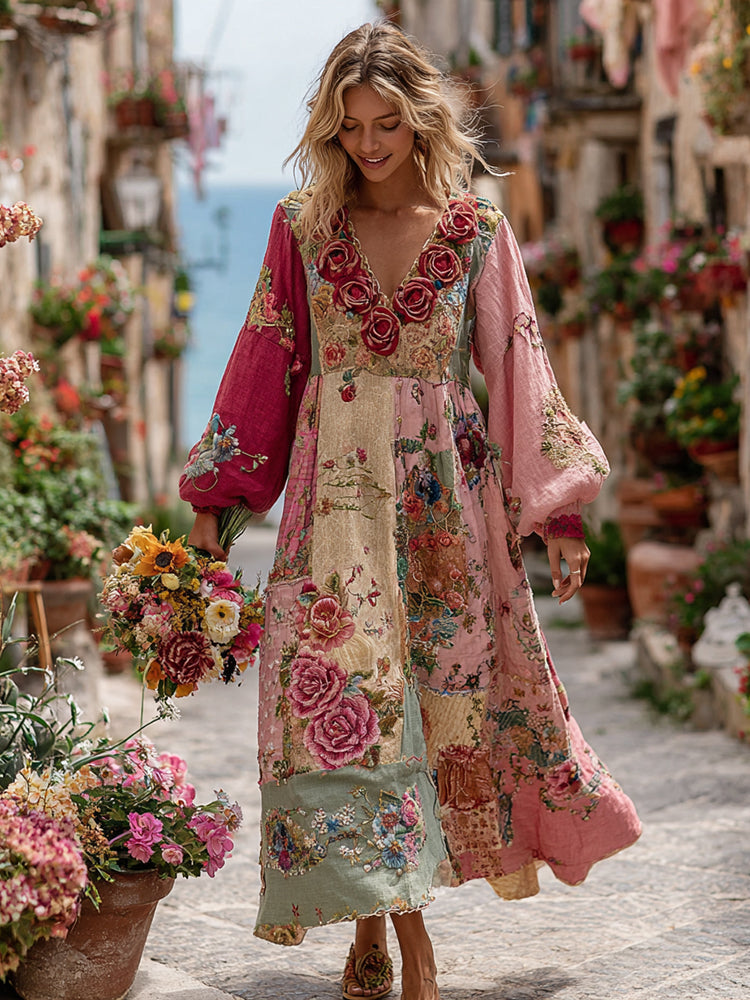 Classic Vintage Dress with a Flattering Fit