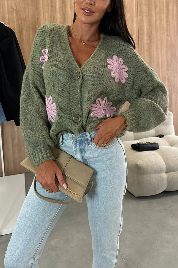 Vintage Inspired Cardigan with a Contemporary Edge