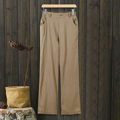 A Vintage Style Pants with Delicate Timeless Details