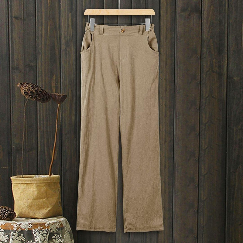 A Vintage Style Pants with Delicate Timeless Details