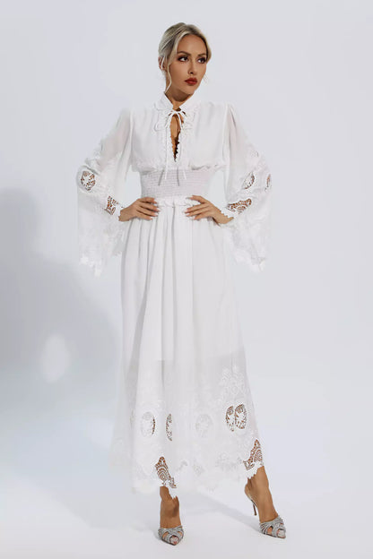 A Vintage Style Dress with Delicate Timeless Details