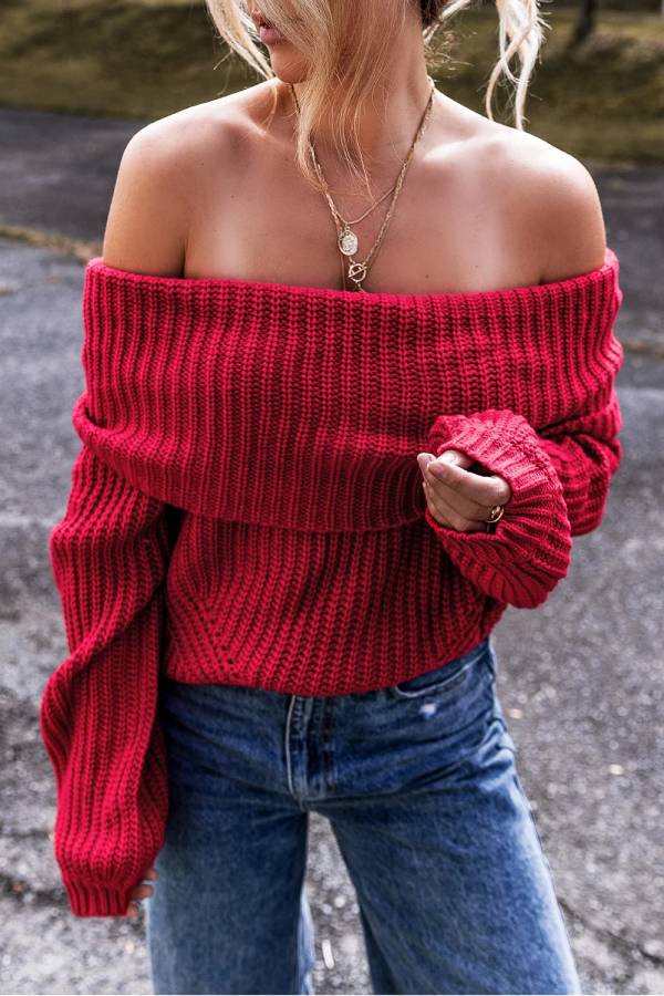 Vintage Inspired Sweater with a Contemporary Edge