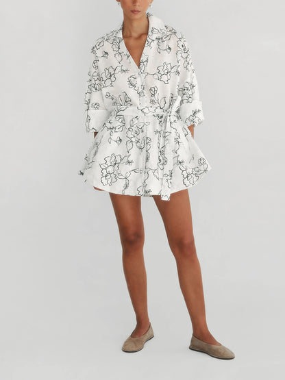 A Vintage Style Shirt with Delicate Timeless Details