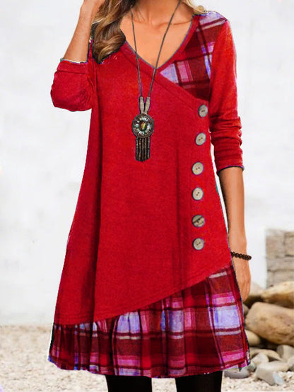 Classic Vintage Dress with a Flattering Fit