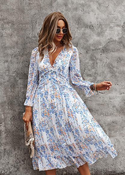 A Vintage Style Dress with Delicate Timeless Details