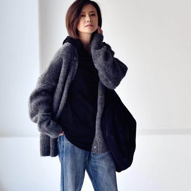 Vintage Inspired Cardigan with a Contemporary Edge
