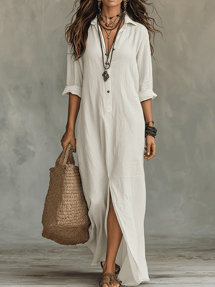 A Vintage Style Dress with Delicate Timeless Details