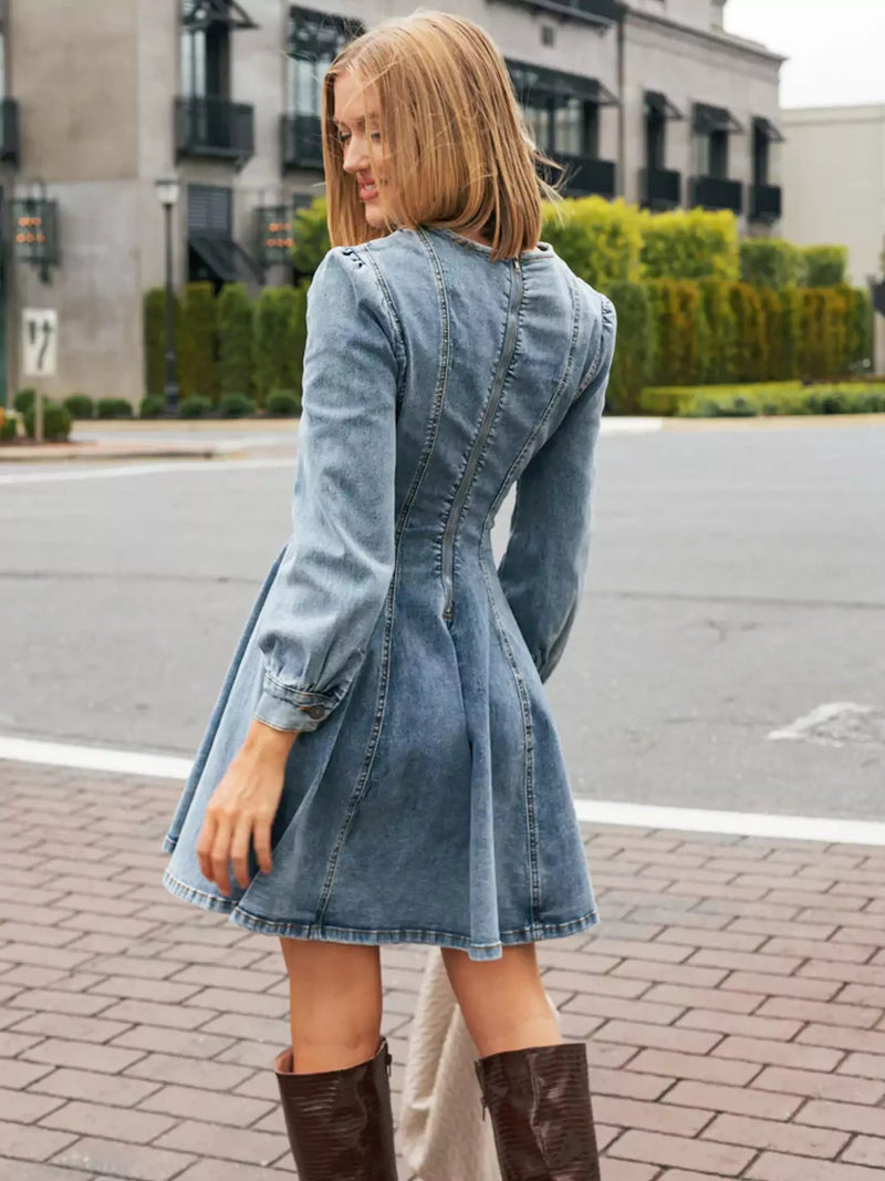Elegantly Styled Dress for Everyday Wear
