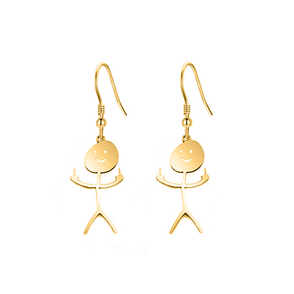 Golden earrings