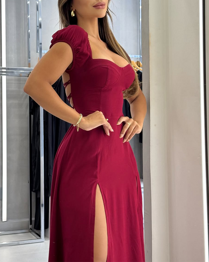 A Vintage Style Dress with Delicate Timeless Details