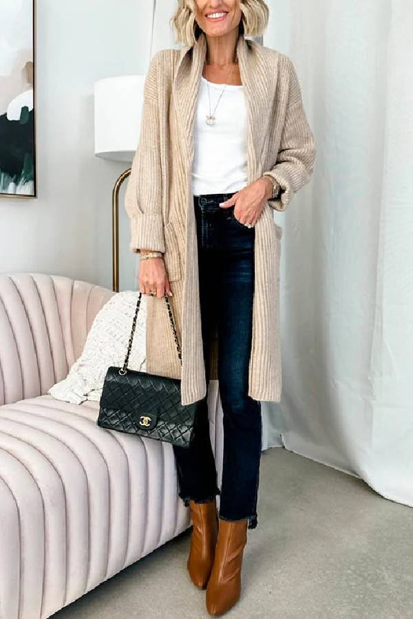 Vintage Inspired Cardigan with a Contemporary Edge