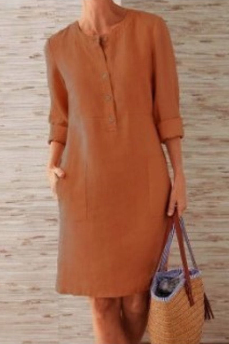 A Vintage Style Dress with Delicate Timeless Details