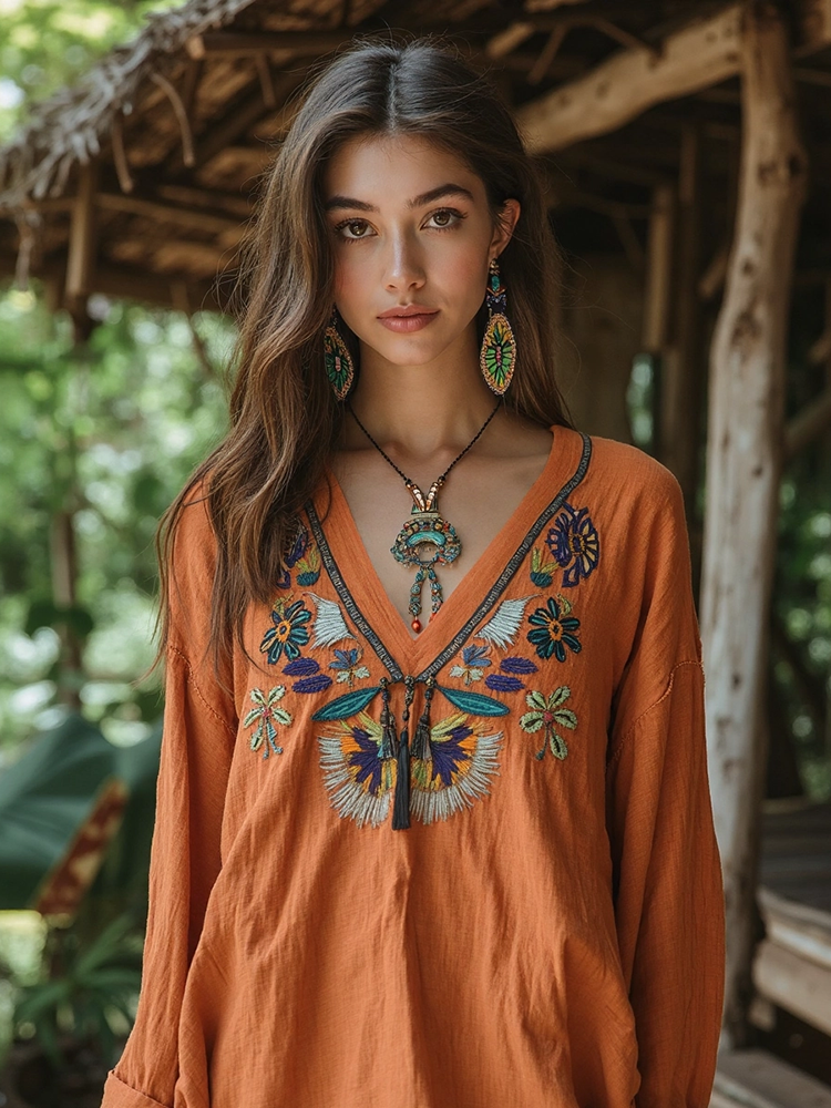 Well Tailored Blouse with a Graceful Silhouette