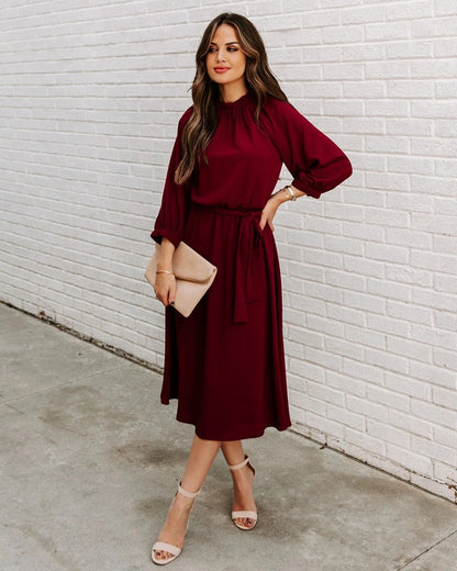 Elegantly Styled Dress for Everyday Wear