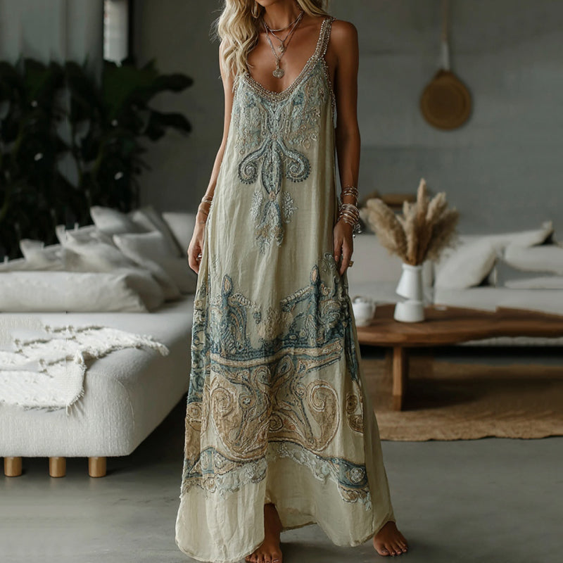 A Vintage Style Dress with Delicate Timeless Details