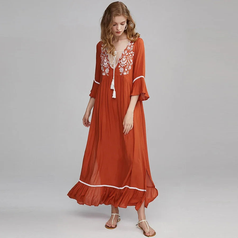 A Vintage Style Dress with Delicate Timeless Details