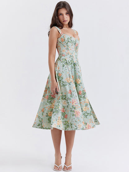A Vintage Style Dress with Delicate Timeless Details