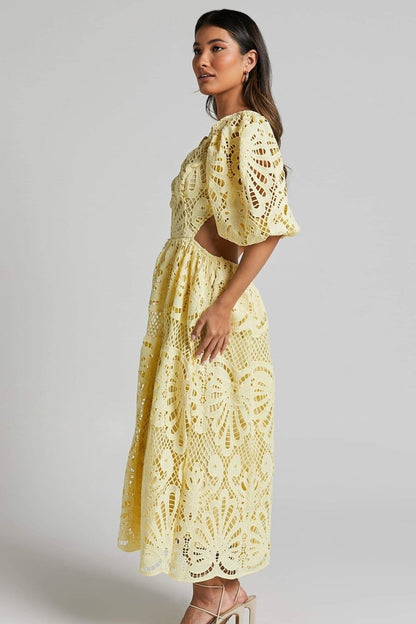 A Vintage Style Dress with Delicate Timeless Details