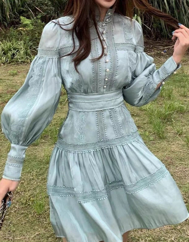 A Vintage Style Dress with Delicate Timeless Details