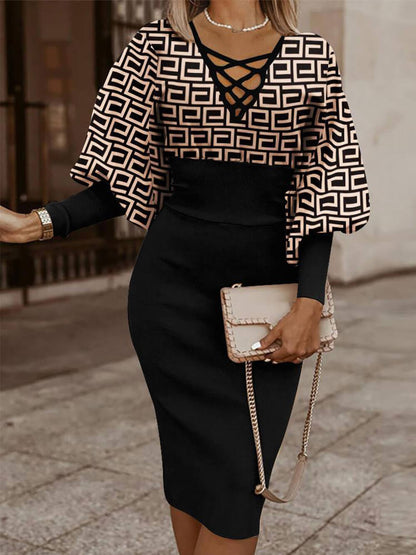 Classic Vintage Dress with a Flattering Fit