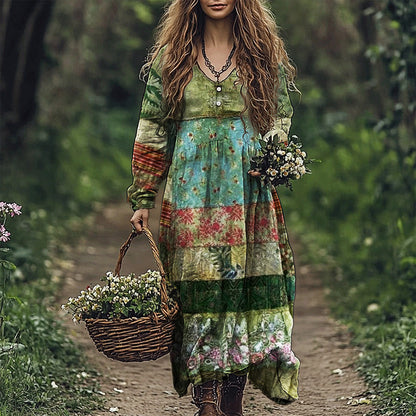 A Vintage Style Dress with Delicate Timeless Details
