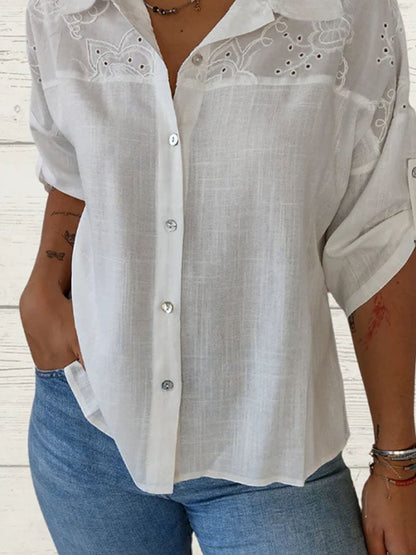 A Vintage Style Shirt with Delicate Timeless Details