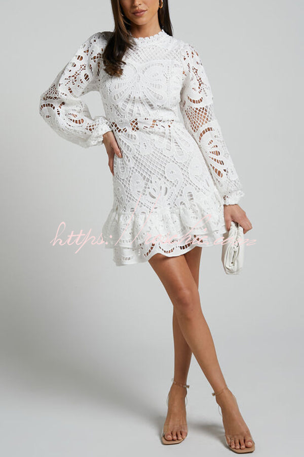 A Vintage Style Dress with Delicate Timeless Details