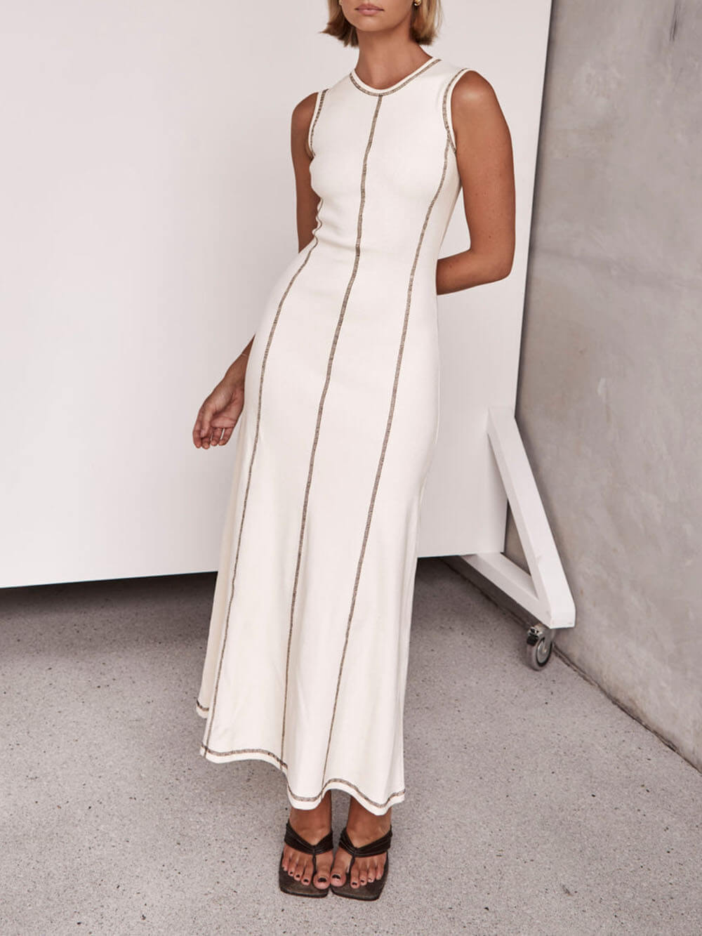 A Vintage Style Dress with Delicate Timeless Details