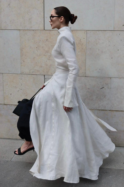A Vintage Style Dress with Delicate Timeless Details