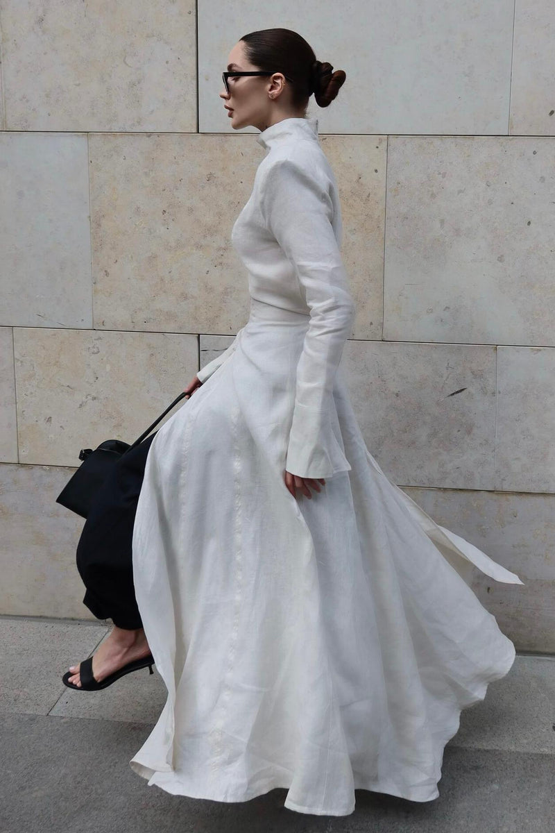 A Vintage Style Dress with Delicate Timeless Details
