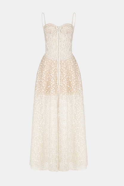 A Vintage Style Dress with Delicate Timeless Details