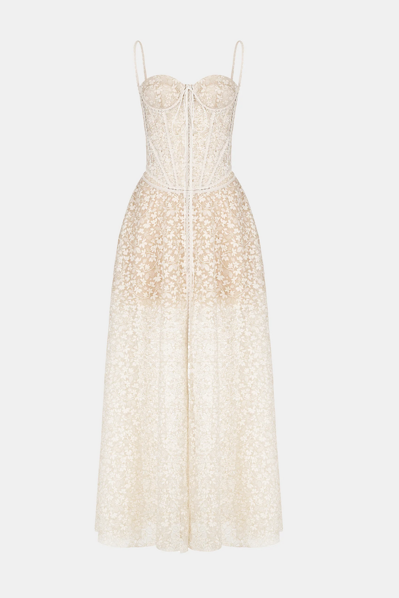 A Vintage Style Dress with Delicate Timeless Details