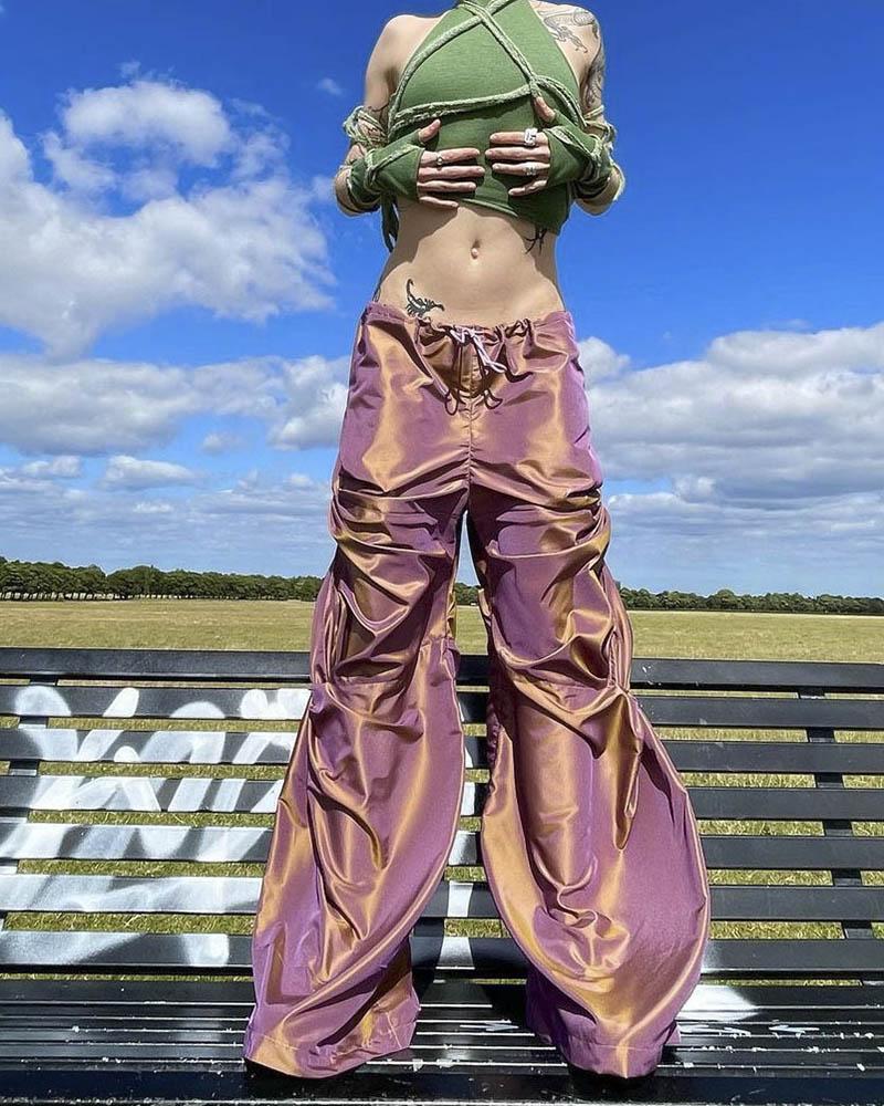 A Vintage Style Pants with Delicate Timeless Details