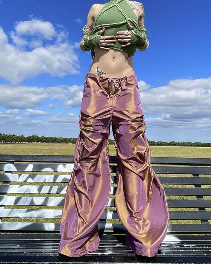 A Vintage Style Pants with Delicate Timeless Details